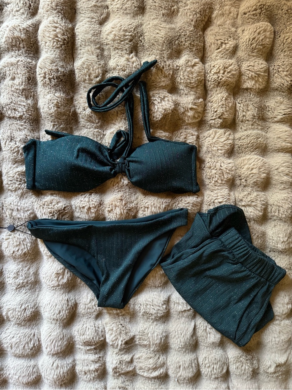 NWT SKATIE Bikini Set with Shorts - Firefly - S/XS